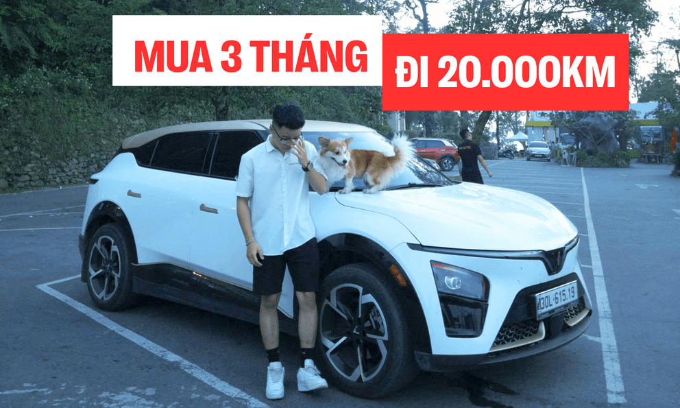 Gen Z xuyên Việt bằng VinFast VF 7: ‘Hết 200k, 3 đời xe Nhật không dám chơi xa, giờ 3 tháng đi 20.000km’