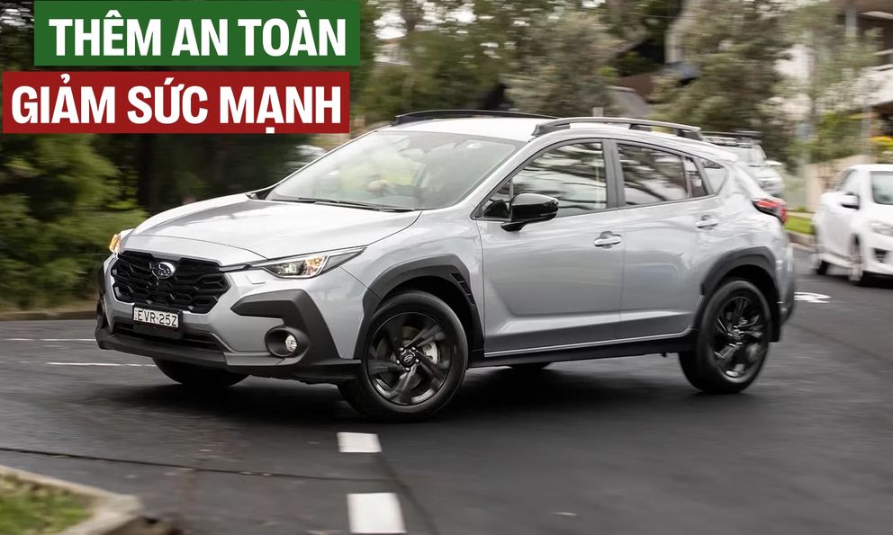 Subaru Crosstrek 2025 ra mắt: Thêm an toàn, 5 sao ANCAP, nhưng bản hybrid chỉ còn 134 mã lực, giá tăng nhẹ