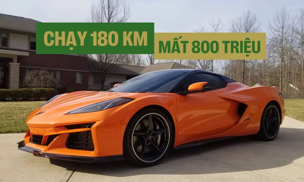 Chevrolet Corvette bản hybrid hiệu suất cao khiến bao người 'chưng hửng' về độ mất giá: Vừa chạy 180km đã 'bay' gần 800 triệu đồng