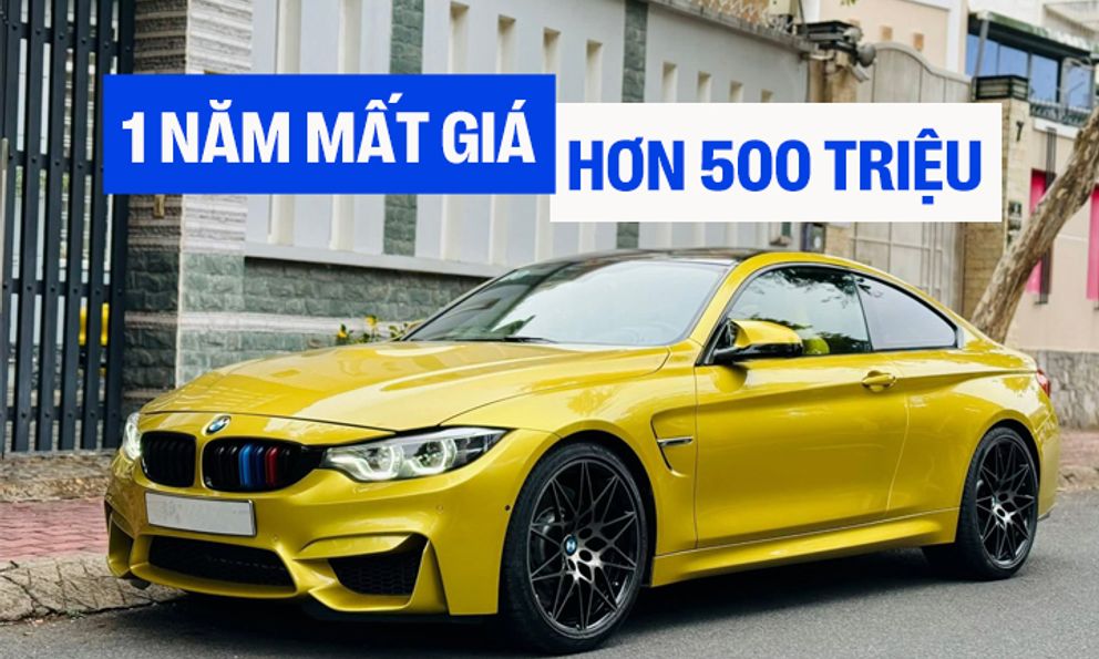 Hàng hiếm BMW M4 hạ giá hơn nửa tỷ đồng sau 1 năm rao bán: Giá tiệm cận 320i 'đập hộp', đã độ lại nhiều chi tiết