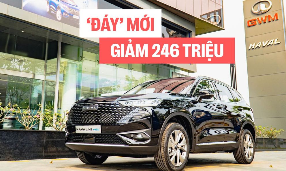 Haval H6 có 'đáy' mới, giảm 246 triệu đồng tại đại lý, giá thực tế chỉ ngang Seltos, HR-V