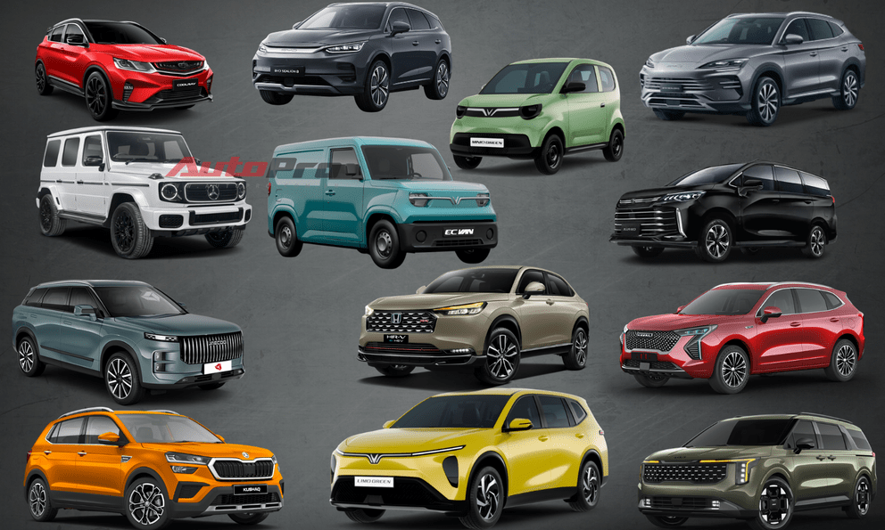 13 ô tô mới lần đầu ra mắt Việt Nam nửa đầu 2025: Giá từ 285 triệu đến 8,68 tỷ, tất cả đều chung 1 điểm