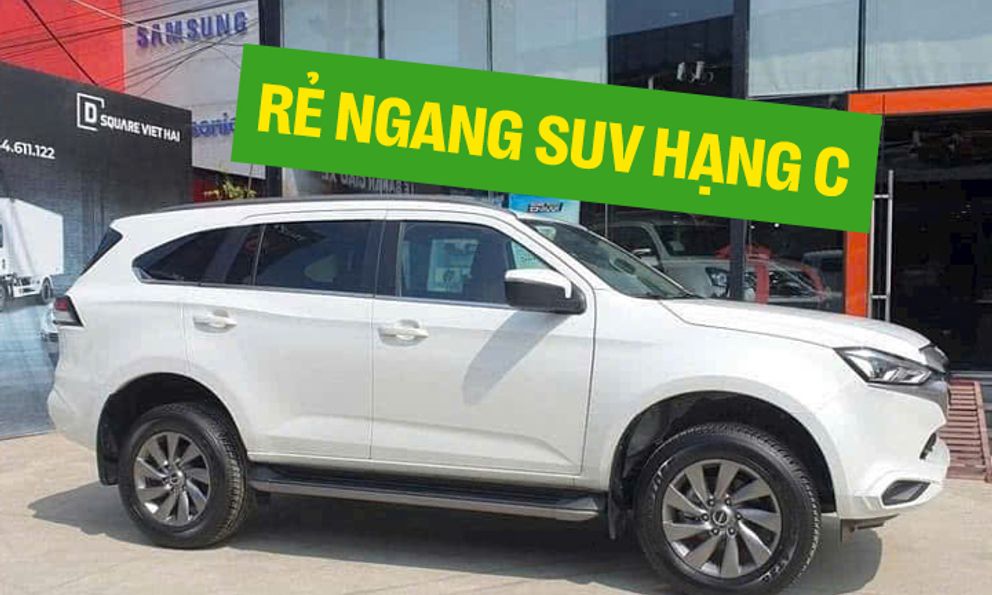 Isuzu mu-X giảm giá sốc xuống còn 875 triệu đồng, rẻ ngang SUV hạng C, hợp với người dùng không 'kén mã'