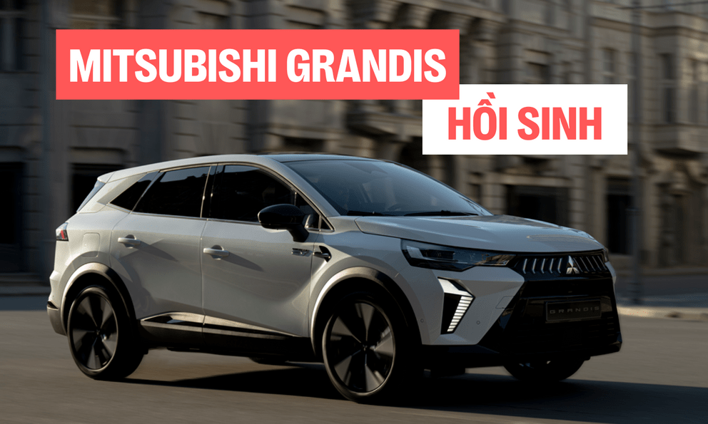 'Huyền thoại một thời' Mitsubishi Grandis hồi sinh sau 13 năm: Là xe SUV hợp thời hơn, động cơ hybrid