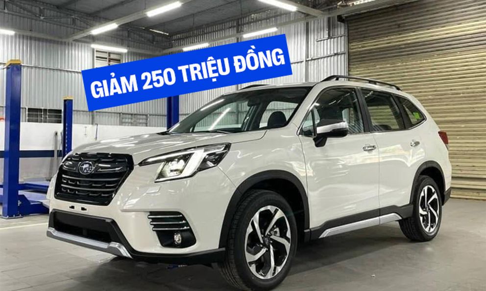 Subaru Forester giảm giá mạnh tại đại lý: Bản đắt nhất còn 949 triệu đồng, thêm cạnh tranh CX-5, CR-V