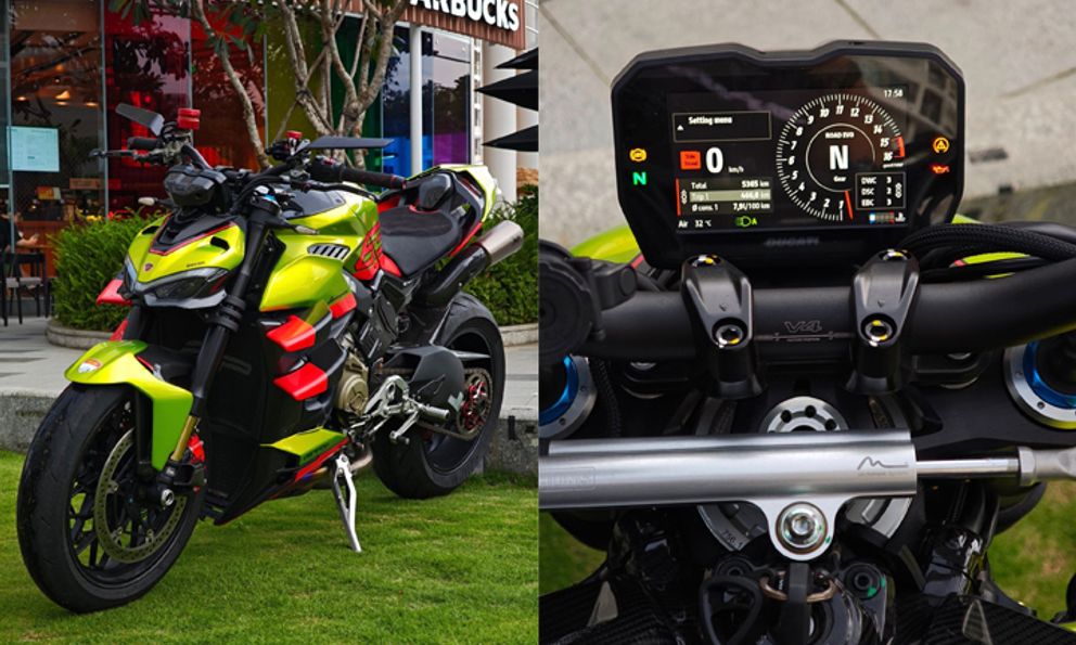 Ducati Streetfighter V4 Lamborghini hàng hiếm rất giống xe của ông xã Đoàn Di Băng rao bán gần 2 tỷ đồng, mới chỉ chạy hơn 5.000 km