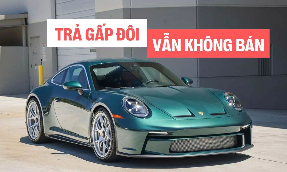 Được trả giá gấp đôi mua mới nhưng chủ nhân chiếc Porsche 911 này vẫn từ chối không bán