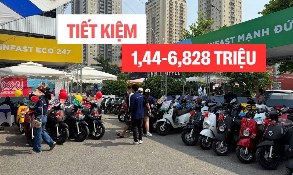 Mua xe gì khi Vành đai 1 hạn chế xe máy xăng từ năm sau: Xe máy điện VinFast được giảm tới 7 triệu đồng ngay từ ngày mai