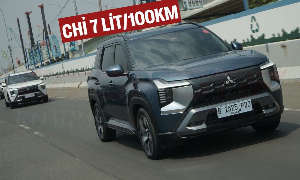 Mitsubishi Destinator chạy thử thực tế với chế độ 'thể thao' cũng chỉ 7 lít/100km, về Việt Nam chạy Hà Nội-Hải Phòng tốn có 170.000 đồng