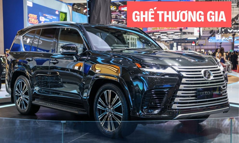Chi tiết 'chuyên cơ mặt đất' Lexus LX 700h tại ĐNÁ: Giá quy đổi từ 5,4 tỷ đồng, động cơ hybrid mạnh 457 mã lực, có bản 4 chỗ với ghế thương gia