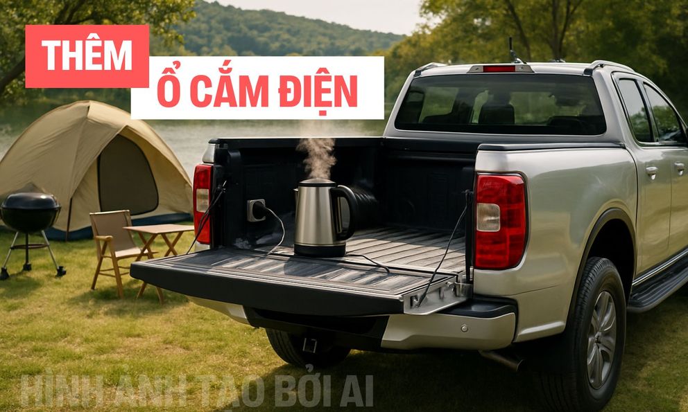 Tính năng này trên Ford Ranger người Việt đã sử dụng từ lâu nhưng khách mua tại một số nước phải chi 40-55 triệu đồng để bổ sung