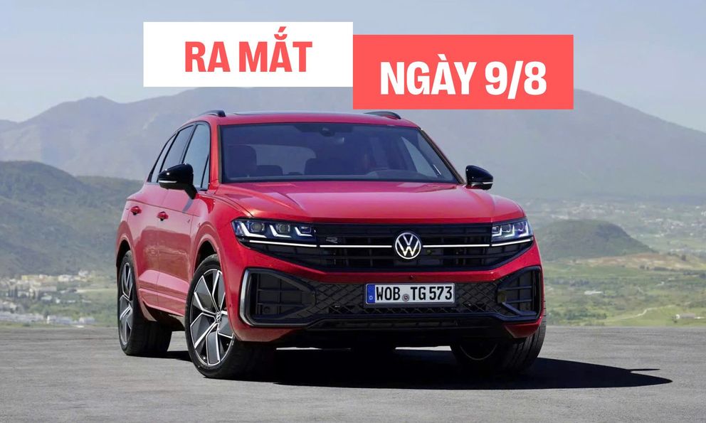VW Touareg 2025 chốt ra mắt Việt Nam cuối tuần này: Thiết kế mới, có bản thể thao, có thể nâng cấp động cơ đấu Q7
