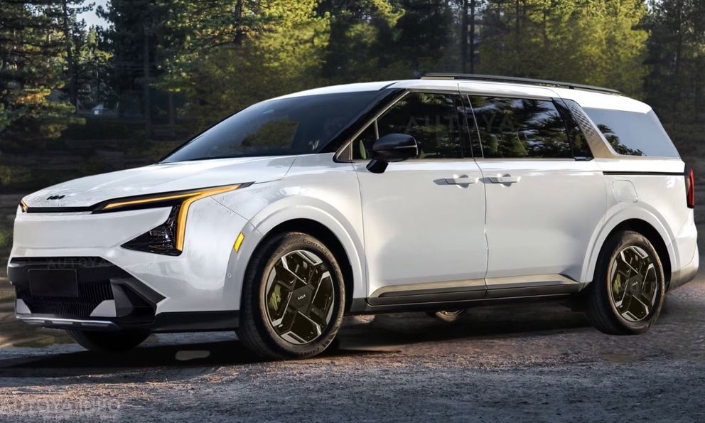 Kia Carnival thế hệ mới chạy thử nghiệm: Dễ là bản EREV 'xe điện sạc bằng máy xăng' cho ai thích đi xa, có thể thêm AWD