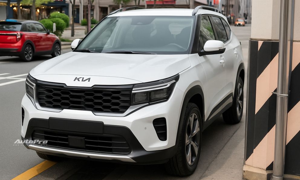 Kia Seltos đời mới dự kiến còn lớn hơn Toyota Corolla Cross, màn hình cong như Palisade, camera 360