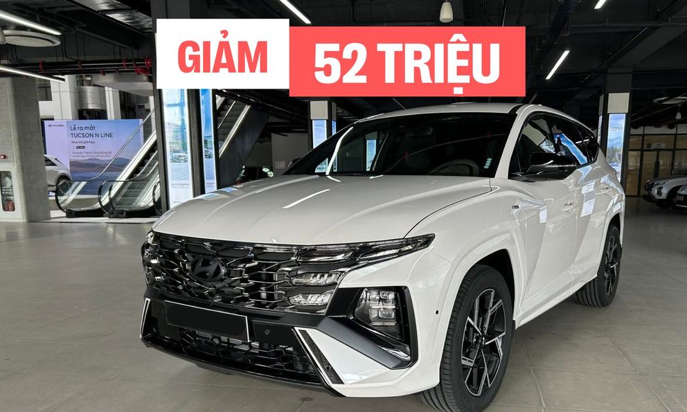 Hyundai Tucson giảm hơn 50 triệu đồng tại đại lý: Giá thấp nhất còn rẻ hơn cả Mazda CX-5 tiêu chuẩn