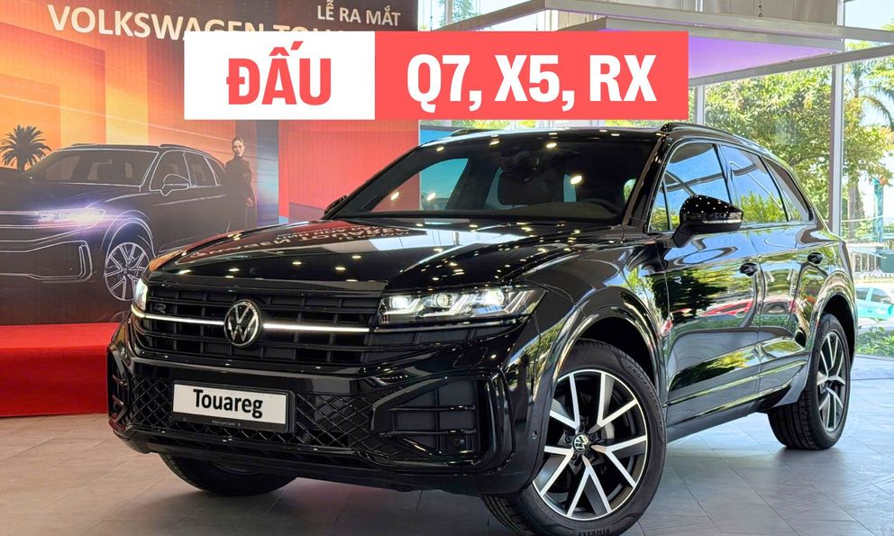 VW Touareg thêm 2 bản mới, đã về đại lý: Giá tới gần 3,4 tỷ đồng nhưng vẫn rẻ hơn Audi Q7 cả trăm triệu đồng, chưa có ADAS 