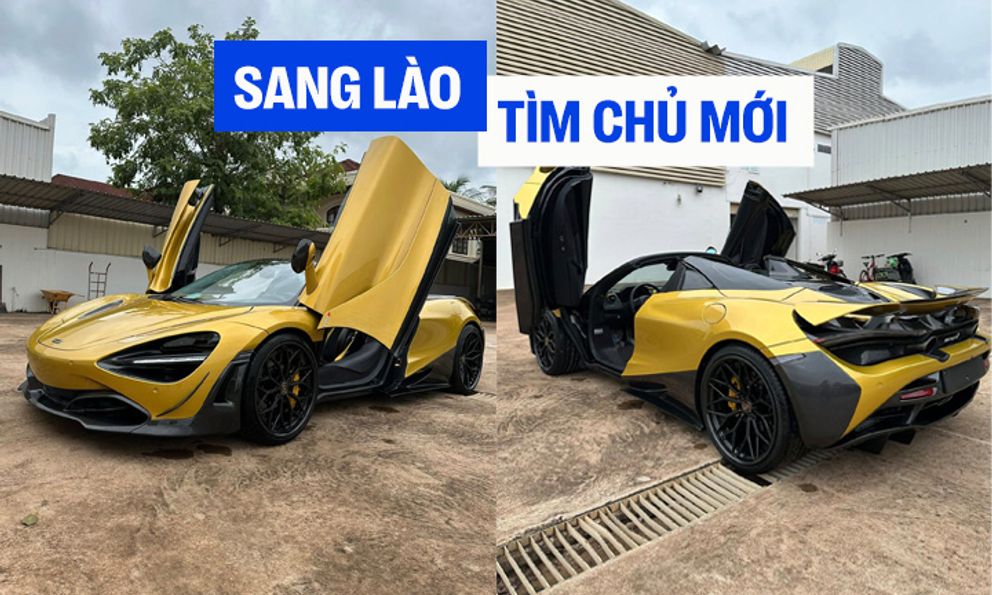 Chia tay đại gia Đà Nẵng, McLaren 720S biển Lào 'về nước' tìm chủ nhân mới