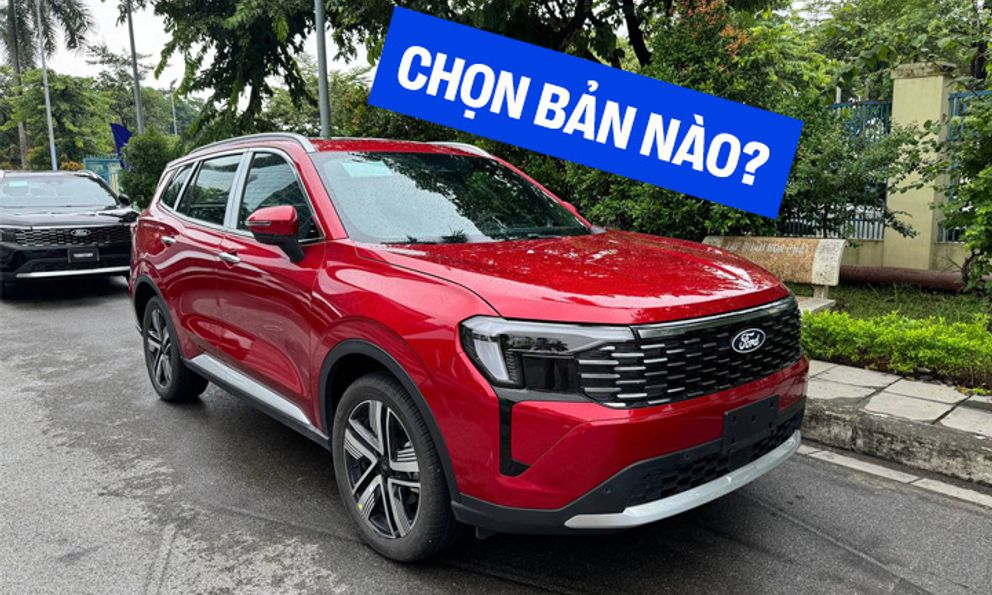 Chênh tới 134 triệu đồng, 3 bản Ford Territory 2025 nhìn qua gần giống nhưng ‘bóc’ kỹ mới thấy khác rõ về công nghệ