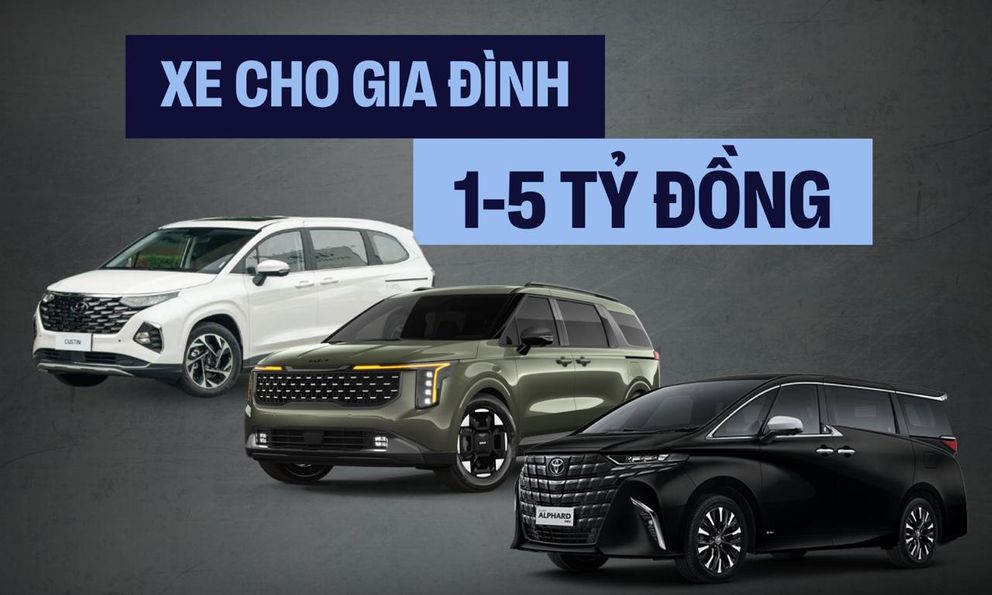 Chọn Xe cho gia đình: Đây là các xe gợi ý từ chuyên gia cho 3 tầm tiền khác nhau
