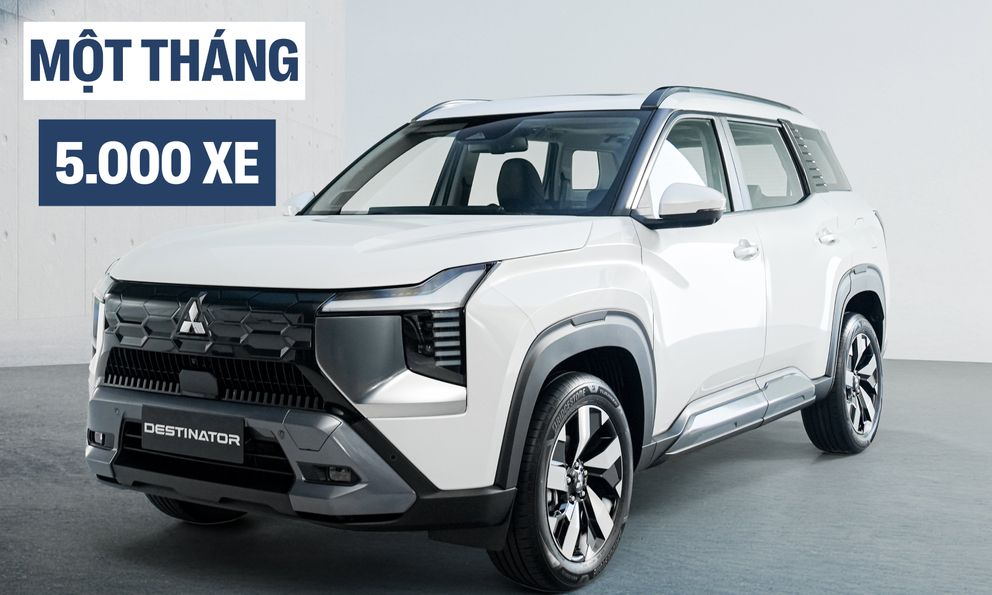 Mitsubishi Destinator ra mắt hơn tháng đã có 5.000 người ở đây đặt mua, gần bằng Yaris Cross bán nửa năm ở Việt Nam