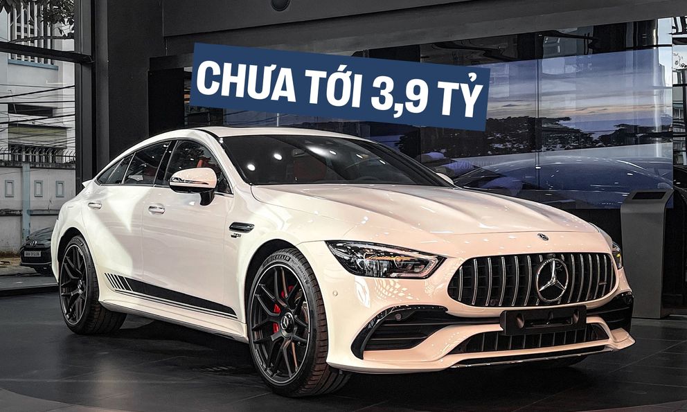 Mercedes-AMG GT 53 giảm sốc tại đại lý: Từng có giá 6,7 tỷ, nay thực tế chưa tới 3,9 tỷ và đây là điều cần đánh đổi