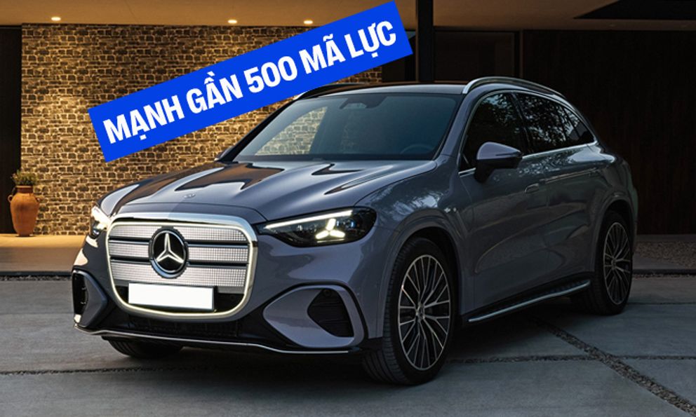 Mercedes-Benz GLC EV 2026 ra mắt: Trần sao, ghế rung theo nhạc, chạy 700 km/sạc, màn lớn chưa từng có