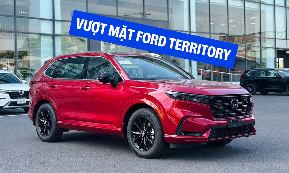 Honda CR-V lần đầu vượt Ford Territory từ đầu năm, nhưng số liệu cộng dồn lại cho thấy bức tranh hoàn toàn trái ngược