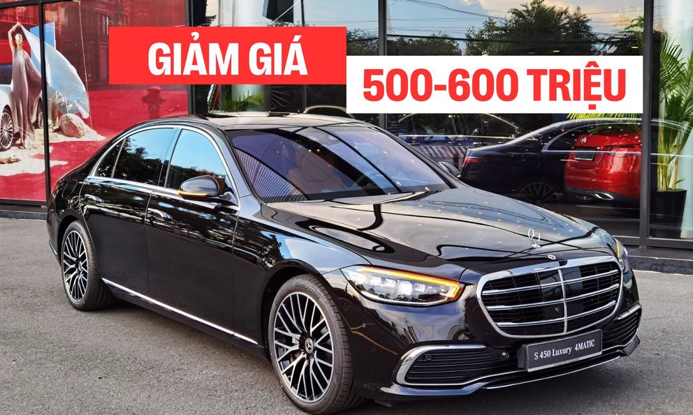 Mercedes-Benz S 450 giảm đến 600 triệu đồng tại đại lý, tăng sức đấu 7 Series nhưng người mua phải đánh đổi một thứ