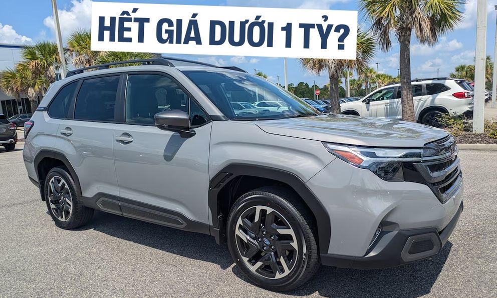 Đại lý báo Subaru Forester 2025 ra mắt Việt Nam ngay tháng 11: Động cơ mới, nhập Nhật, giá cao nhất 1,5 tỷ