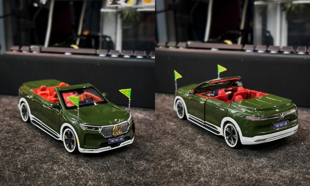 Tái hiện VinFast VF 9 mui trần phục vụ lễ diễu binh, ‘nghệ nhân’ Việt chia sẻ: ‘Làm vì muốn hoà chung không khí tự hào ngày Quốc khánh’