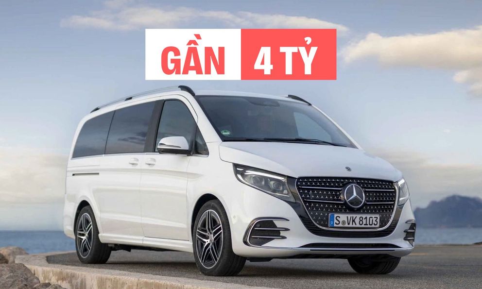 Mercedes-Benz V-Class 2025 nhận cọc tại đại lý: Giá từ gần 3,4 tỷ đồng, thiết kế mới, nội thất thương gia, đấu Alphard với giá rẻ hơn cả tỷ đồng