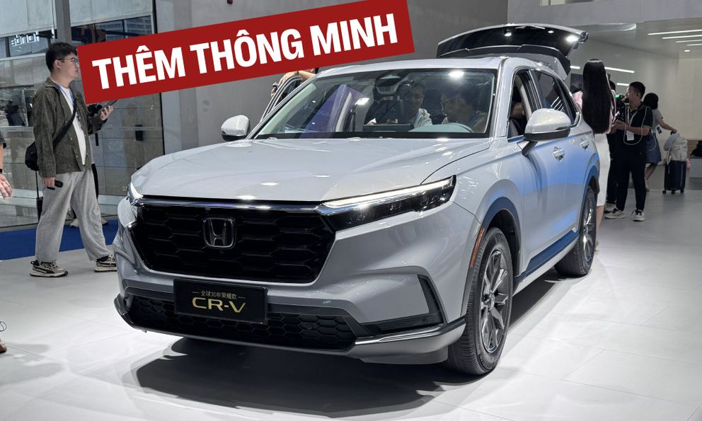 Honda CR-V ra mắt bản kỷ niệm 30 năm: Màn giải trí 12,3inch, bớt nút vật lý, có thể lái rảnh tay một lúc trên cao tốc