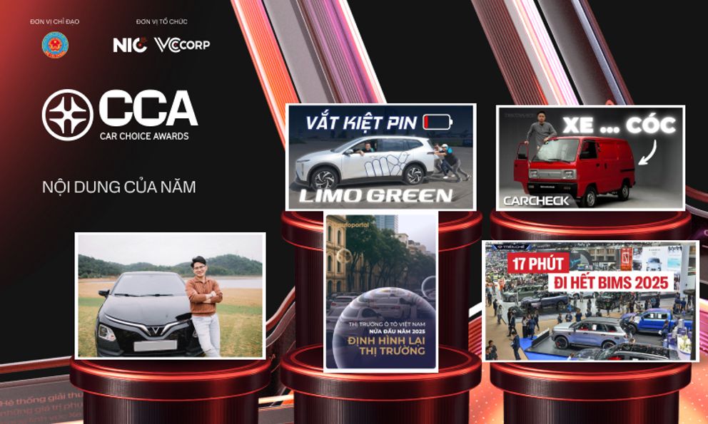 5 tác phẩm thắng giải ‘Nội dung của năm’ tại Car Choice Awards 2025: Đa nền tảng với nhiều ý tưởng sáng tạo