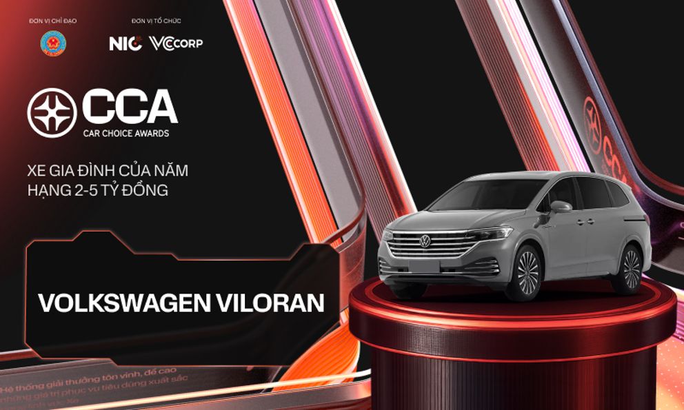 Volkswagen Viloran vượt sát nút BMW X5 trở thành 'Xe Gia đình của năm Hạng 2-5 tỷ đồng'
