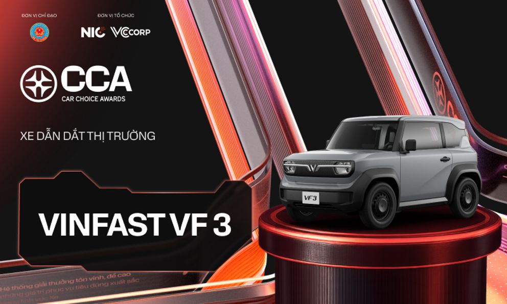 VinFast VF 3 vượt CX-5, Xpander, Ranger trở thành ‘Xe dẫn dắt thị trường’