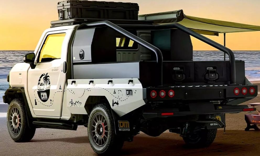 Toyota Hilux ra bản 'tí hon': Trục cơ sở ngắn hơn cả Corolla Cross, siêu thực dụng, đắt hơn Hilux Champ bản thường