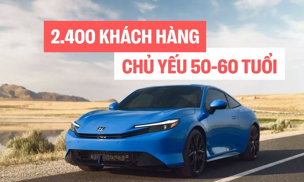 Mẫu xe thể thao nhiều điểm chung với Honda Civic này vừa ra mắt 1 tháng đã nhận 2.400 đơn hàng: Gấp 8 lần dự kiến, điều bất ngờ là khách hàng chủ yếu đã lớn tuổi