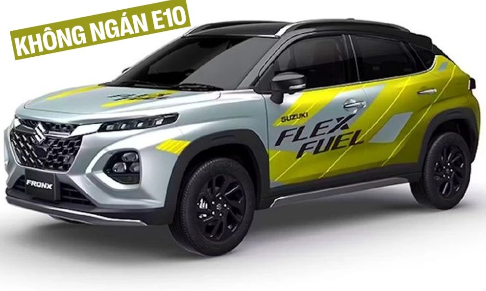 Suzuki Fronx bản này về Việt Nam thì không ngán E10: Sử dụng được cả xăng sinh học 'liều cao'