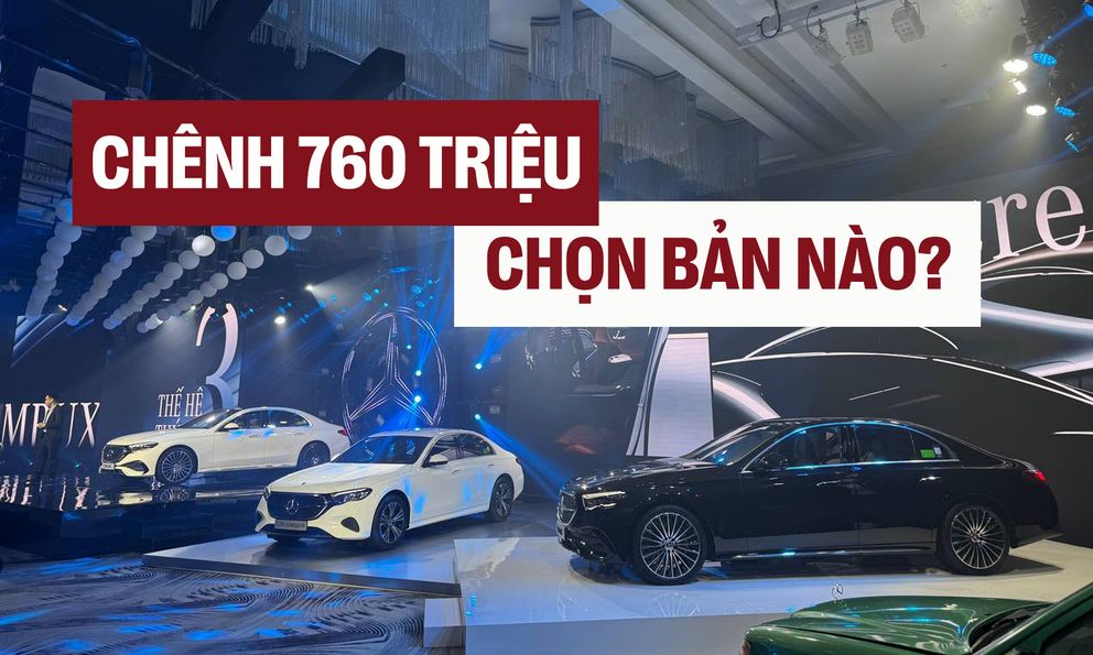 So sánh 3 phiên bản Mercedes-Benz E-Class 2025: Chênh 760 triệu đồng, bảng này sẽ giúp bạn chọn được mẫu phù hợp với mình
