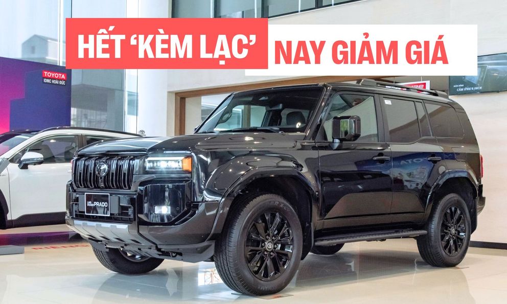 Qua thời ‘kèm lạc’ tới nửa tỷ, Toyota Prado nay giảm giá tại đại lý: Thực tế còn 3,43 tỷ đồng, lý do đến từ một điều dễ hiểu