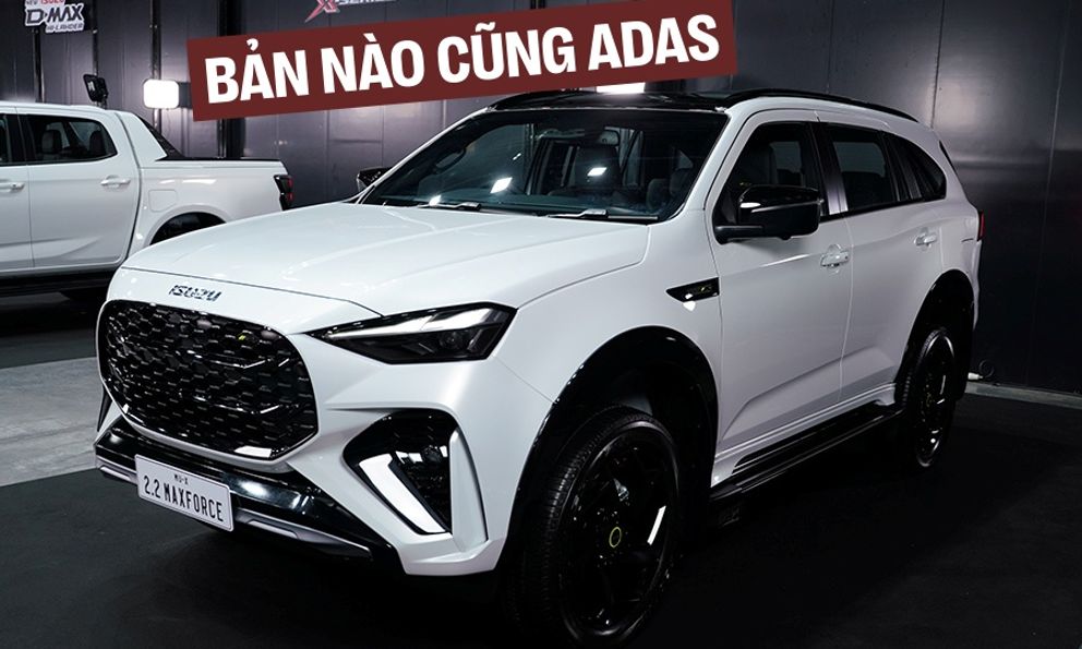 Isuzu mu-X 2026 ra mắt: Treo mới, ADAS ngay từ bản tiêu chuẩn, nhưng có chi tiết 'cải lùi' so với bản vừa ra mắt tại Việt Nam