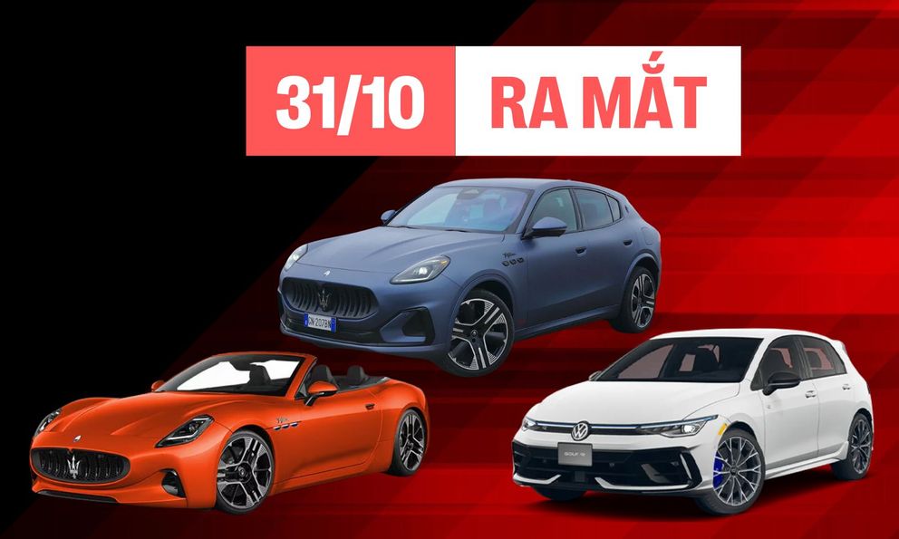 3 mẫu ô tô mới chốt ra mắt Việt Nam ngày 31/10: Toàn là xe thể thao, 2 mẫu thuần điện đến từ Italy, có mẫu mạnh tới 750 mã lực