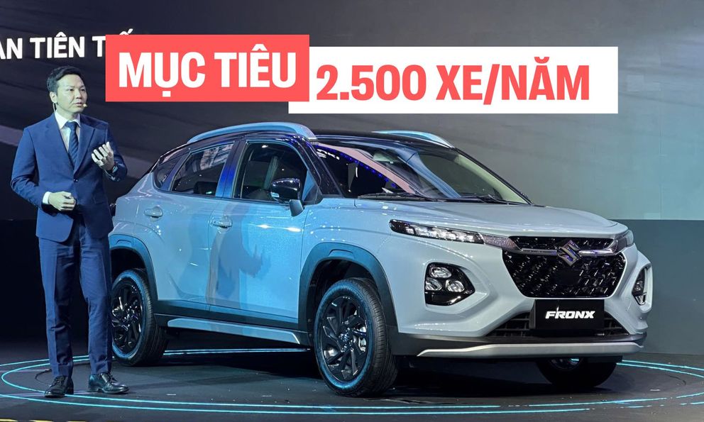 Suzuki Việt Nam đặt mục tiêu bán 2.500 chiếc Fronx trong năm 2026