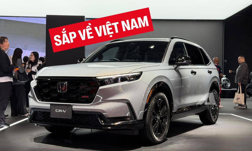 Sang tận Nhật Bản để xem Honda CR-V e:HEV RS Black Edition: Dự kiến ra mắt Việt Nam năm sau, tân trang diện mạo, sang số dạng phím bấm, có dẫn động 4 bánh