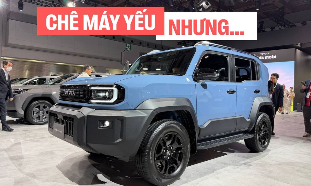 Cận cảnh Toyota Land Cruiser FJ tại Nhật Bản: Nhiều người chê 'ruột Fortuner' nhưng thực tế chứng minh điều ngược lại