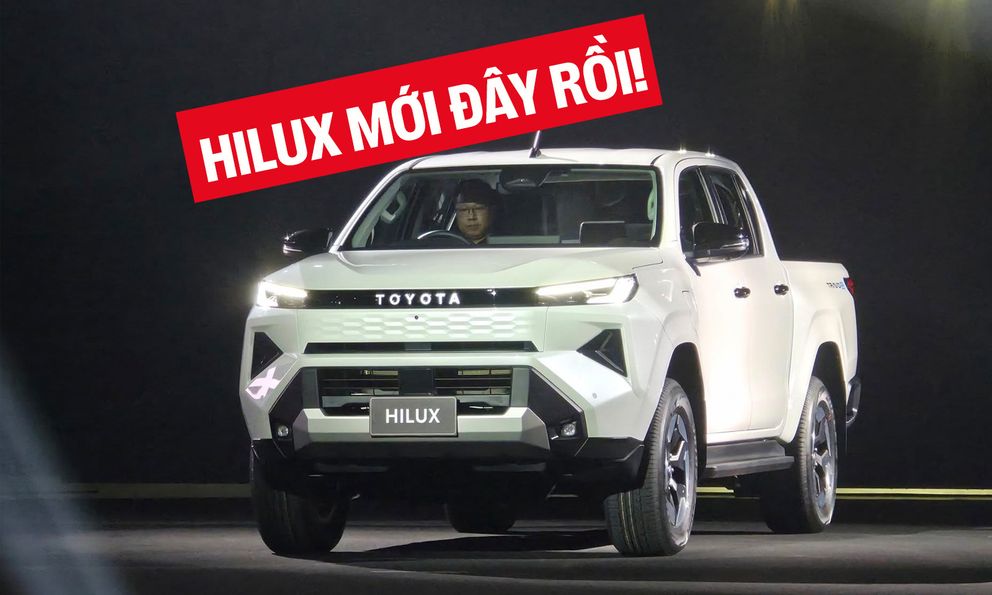 Toyota Hilux thế hệ mới ra mắt: Giá quy đổi từ 628 triệu đồng, lần đầu có bản thuần điện, nội thất như Prado