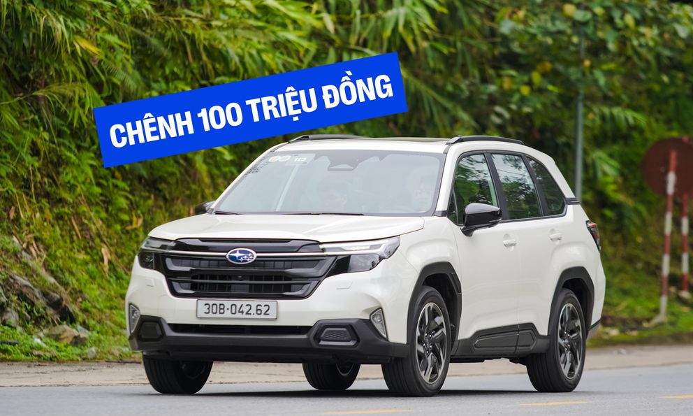 Soi 2 phiên bản Subaru Forester vừa ra mắt: Chênh 100 triệu đồng, đánh đổi tiện nghi, an toàn, dùng chung hệ dẫn động