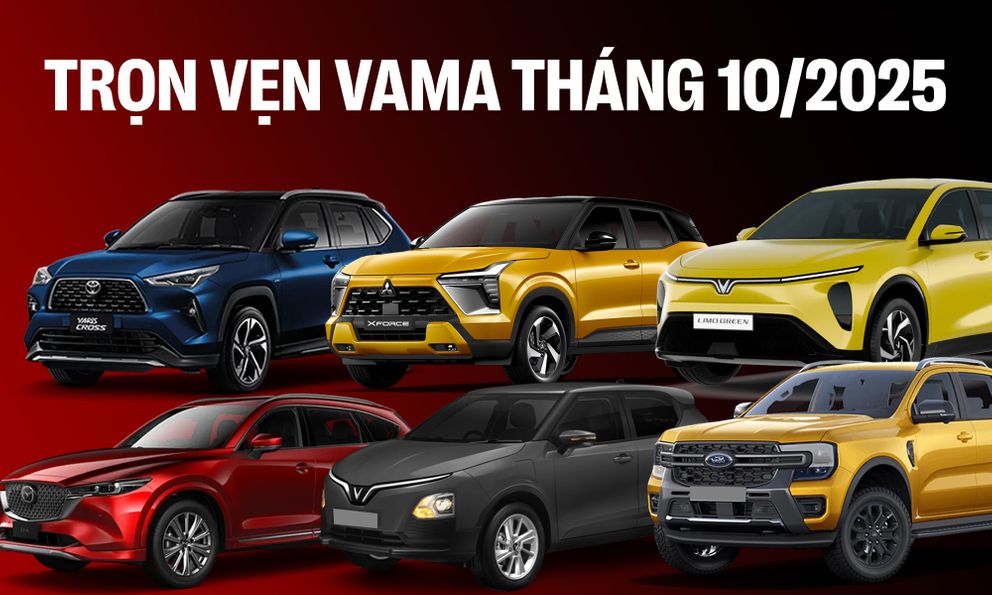 10 xe bán chạy nhất Việt Nam và từng phân khúc T10/2025: Lần đầu có 3 mẫu vượt 4.000 chiếc, CX-8 vượt Santa Fe, Sorento, Xforce lần 2 bán nhiều hơn Yaris Cross