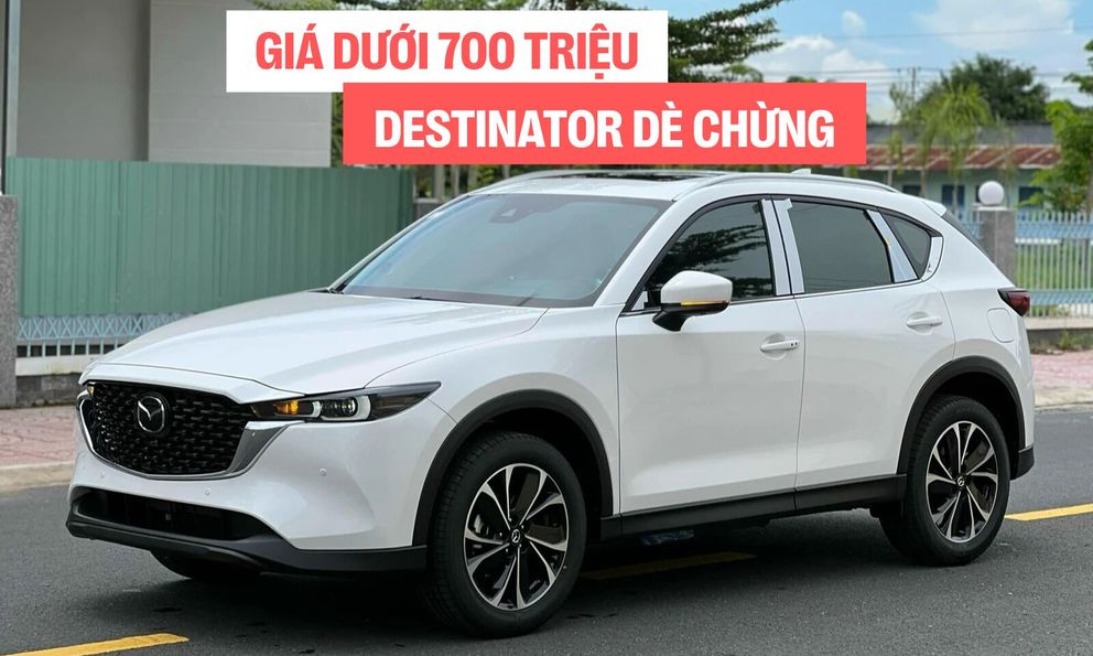Giá bán Mazda CX-5 lại về dưới 700 triệu đồng: Thêm áp lực cho Mitsubishi Destinator sắp ra mắt