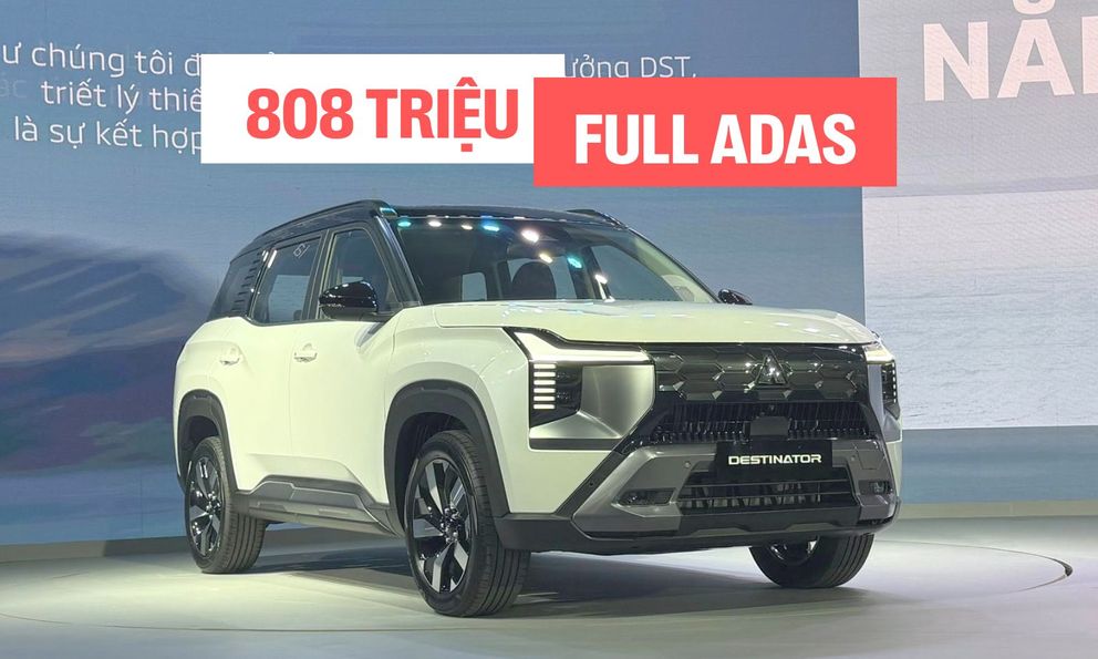 Chi tiết Mitsubishi Destinator Ultimate vừa ra mắt Việt Nam: Giá từ 808 triệu đồng, đầy đủ ADAS, loa Yamaha, cốp điện, camera 360 độ